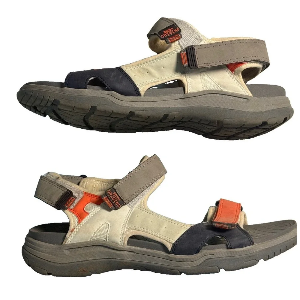 Earth Origins Bodi Sport Fisherman Sandals Men's Size 12M Adjustable Water Shoes